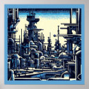 Recherche de futuriste posters Ville
