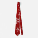 Recherche de neige flocon cravates Rouge
