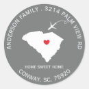 Recherche de nous nous sommes déplacés autocollants Nouvelle adresse