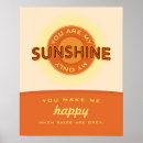 Recherche de sunshine posters You are my sunshine