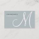 Suche nach buchstabe m visitenkarten Monogramm