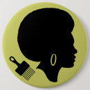 Suche nach afro buttons Schwarze frau
