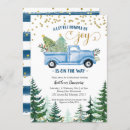 Suche nach blue christmas einladungen Winterbaby dusche