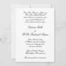 Recherche de libellé mariage invitations Noir et blanc