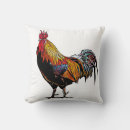 Recherche de coussin rouge de coq coussins Oiseau