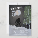 Recherche de sasquatch invitations Drôle