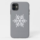 Recherche de flocons de neige iphone coques Blanc