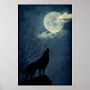 Recherche de un loup hurlant posters Pleine lune