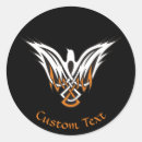 Recherche de oiseau vol autocollants Noir