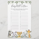 Recherche de animal baby shower games Forêt