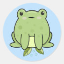 Recherche de grenouille bleue autocollants Animal