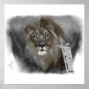 Recherche de tigre blanc noir posters Lion