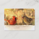 Recherche de oiseaux chanteurs cartes visite Rouge