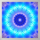 Suche nach blaues chakra poster Mandala