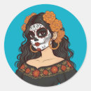 Suche nach dia de muertos aufkleber Totentag