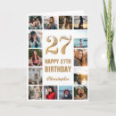 Recherche de 27 anniversaire cartes Vingt septième