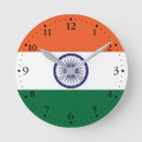 Recherche de drapeau indien horloges Patriotique