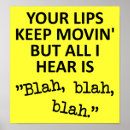 Suche nach blah poster Blah blah bla