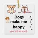 Suche nach glücklicher hund ornamente Hundeliebhaber