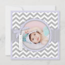Recherche de chevron baptême invitations Fille