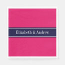 Recherche de framboise serviettes Monogramme