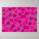 Recherche de motif graphique posters Coeurs