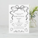 Recherche de black bridal shower invitations Simple