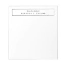 Recherche de entreprise bloc notes Noir et blanc