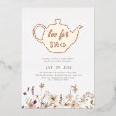 Recherche de thé pour deux invitations Floral