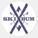 Recherche de skis autocollants Neige