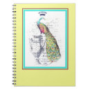 Recherche de paon vintage carnets Vert