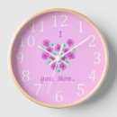 Recherche de fleur blanche horloges Mother