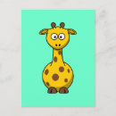 Recherche de dessin girafe cartes postales Enfants