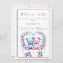Recherche de bears gender reveal invitations Mother to be