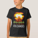 Recherche de volcans tshirts Éruption