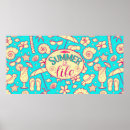 Recherche de parapluie plage posters Bleu