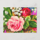 Recherche de cru floral cartes postales Beau