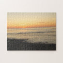 Recherche de océan puzzles Coucher de soleil