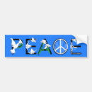 Recherche de peace voiture autocollants War