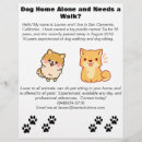 Recherche de garde de chien prospectus Chiens