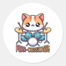 Recherche de percussions autocollants Drôle