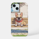 Recherche de chien français de taureau iphone coques Frenchie