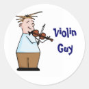 Recherche de violon autocollants Musique