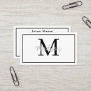 Recherche de contact cartes visite Typographie