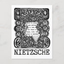 Recherche de philosophes cartes postales Nietzsche