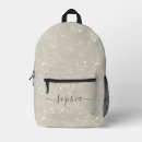 Recherche de la petite fleur sacs Nom monogramme