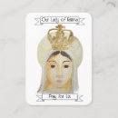 Recherche de fatima cartes visite Prière