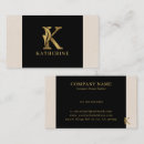 Suche nach buchstabe k visitenkarten Elegant
