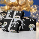 Suche nach skeletts geschenkpapier Beängstigend