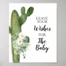 Recherche de cactus baby shower signes Élégant